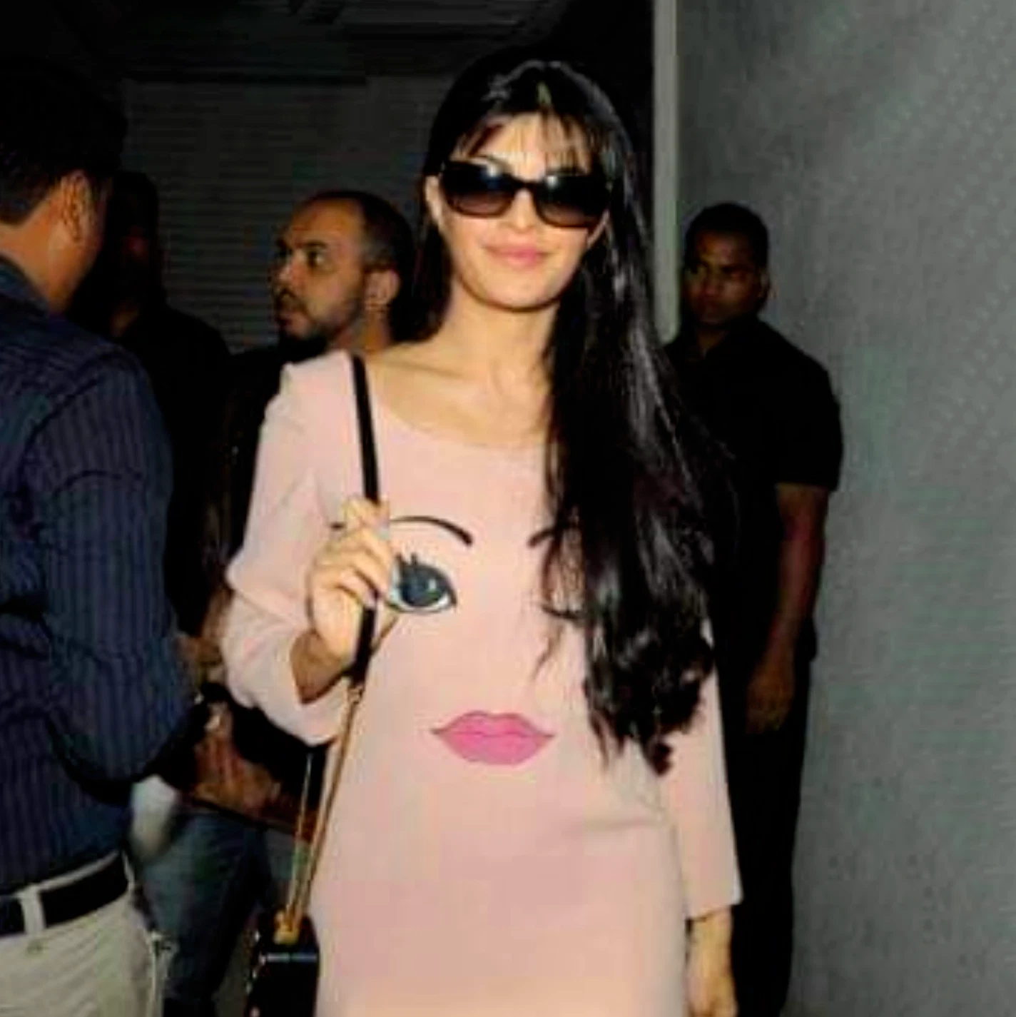 Abito ammiccamento rosa blush MOSCHINO CHEAP AND CHIC taglia 8 stile indossato da Kylie Minogue