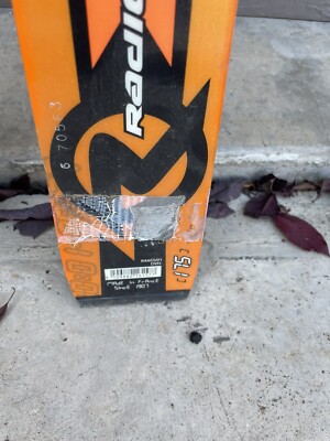 ROSSIGNOL Radical WORLD CUP 175cm ORANGE SNOW SKIS | eBay