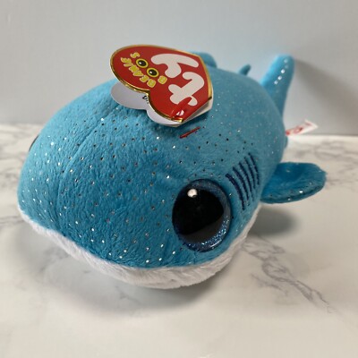 Ty Beanie Boo's ASUKA Whale Shark 8'' 20cm 2020 Stuffed Japan Limited Exclusive