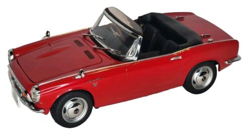 HONDA S800 1:20 Scale Diecast Model - Collector's Club - Red With Box -Tamiya