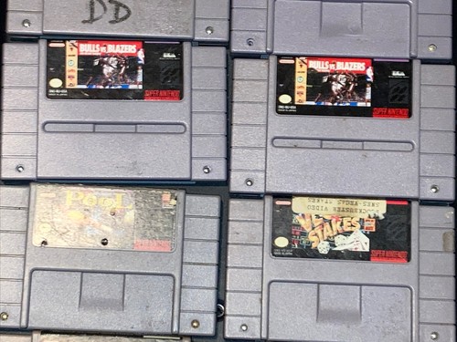 Lot 10 Nintendo NES Video Games: Super Bases Loaded, Championship Pool & More - Picture 3 of 11