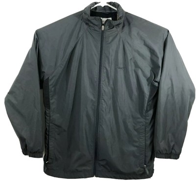 Nike Jacket Windbreaker RN #56323 Grey Black Men's Active Wear Size XL | eBay