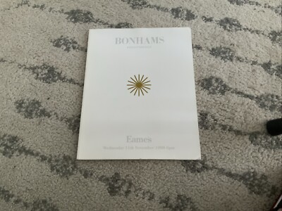 BONHAMS Charles & Ray Eames Design Furniture Henry Miller Auction Catalog 1998  