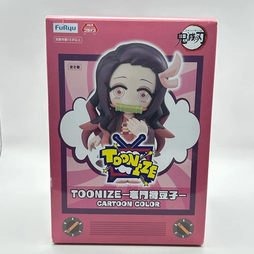 Nezuko Kamado Demon Slayer Toonize Figure Cartoon Color NEW FuRyu