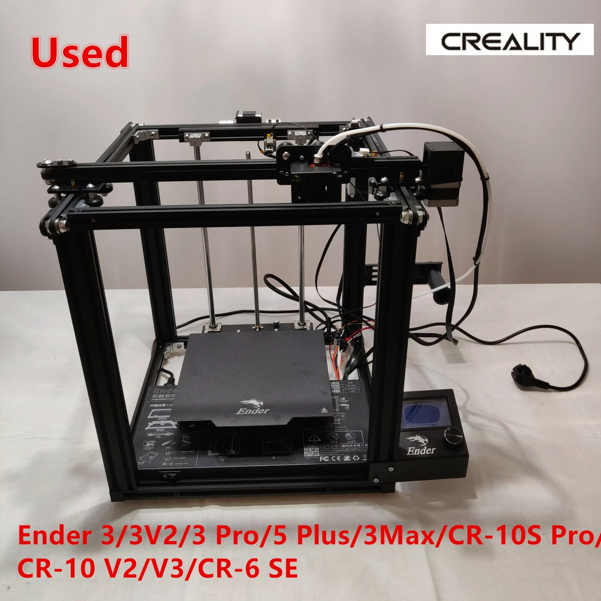 Used Creality Ender3V2/Ender 3 S1/ENDER 3V3 KE/ENDER 3/K1 PLA 3D Printer LOT Used Creality Ender3V2/Ender 3 S1/ENDER 3V3 KE/ENDER 3/K1 PLA 3D Printer LOT