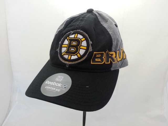 black bruins hat