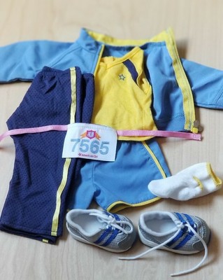american girl track outfit