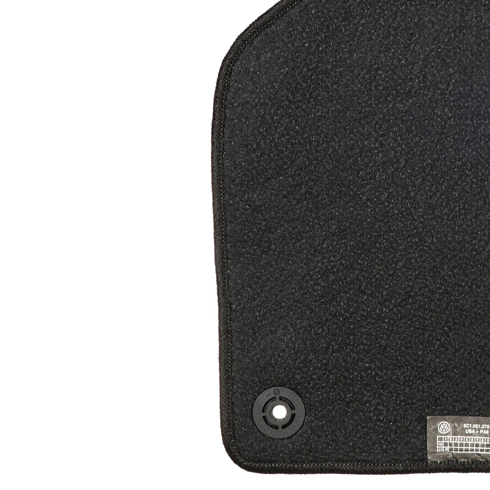 Nuevo juego de alfombrillas mojoMATS 2012-2018 VW Volkswagen Beetle alfombradas delanteras y traseras OEM Foto 4 de 4