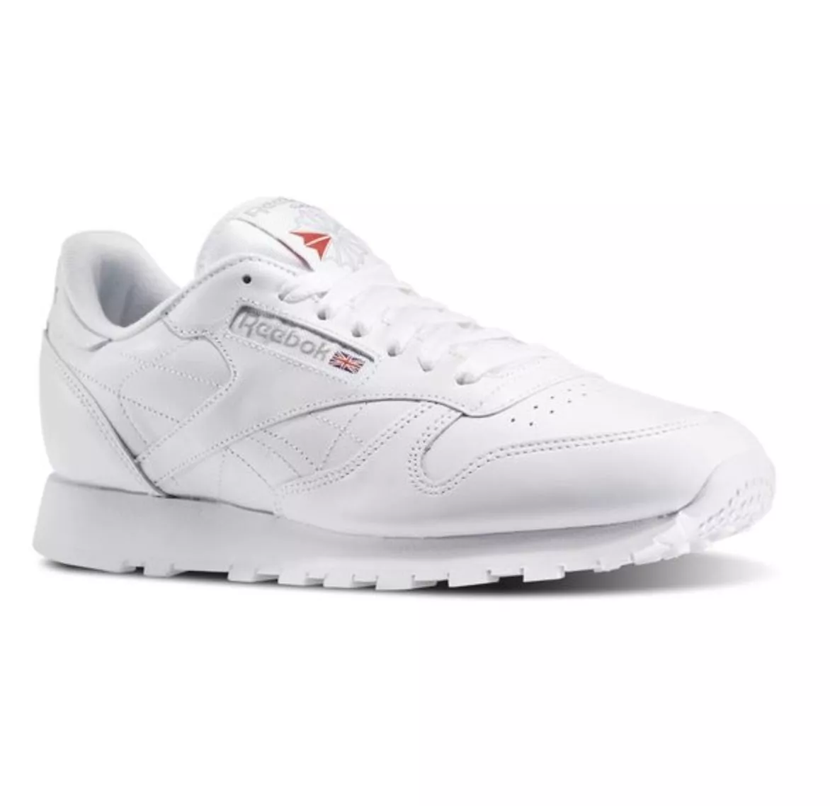 salvar Apuesta para REEBOK CLASSIC LEATHER White Grey 9771 MENS CLASSIC RUNNING SHOES | eBay