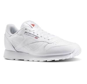 reebok classic leather white mens