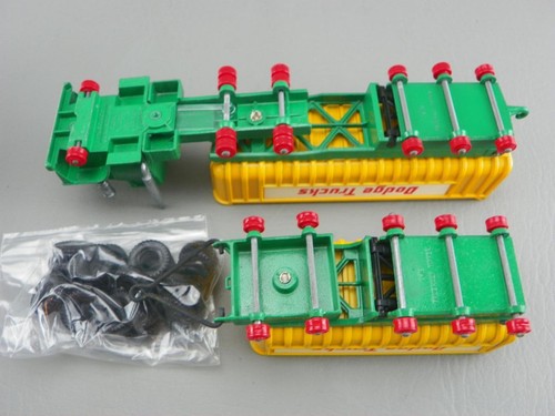 Vintage Matchbox Lesney King Size K-16 Dodge Tractor w/ Twin Tipper Train NrMnt - Picture 24 of 24