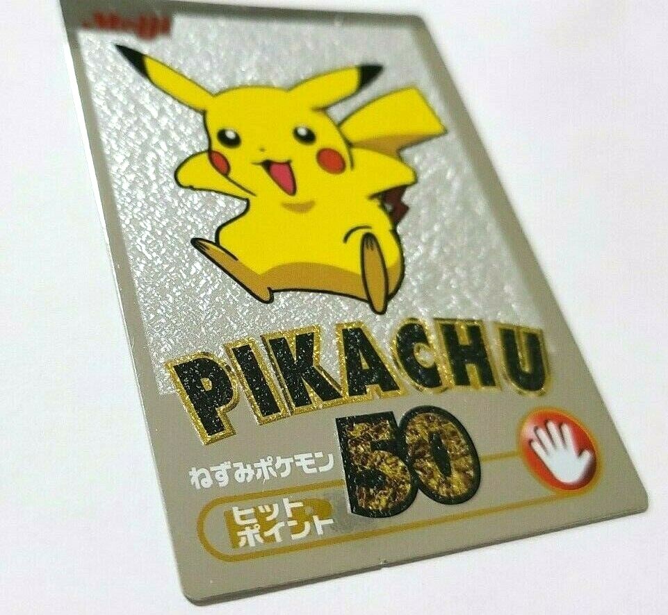 Pokemon Meiji PIKACHU 50 Limited Silver Card Rare | eBay Pokemon Meiji PIKACHU 50 Limited Silver Card Rare | eBay