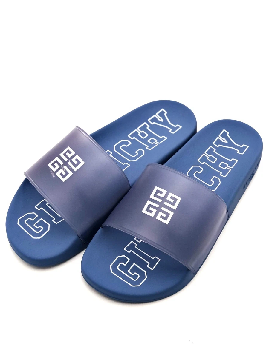 Givenchy blue slides sale