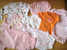 8 PC LOT BABY GIRL CLOTHING - 6 MON 