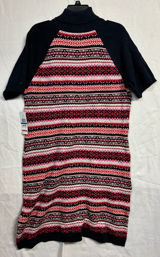 Tommy Hilfiger - Neu mit Etikett - mehrfarbiges Rollkragen-Pulloverkleid für Damen - Damen XL - Bild 4 von 8