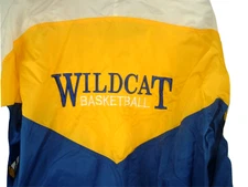 Vintage Windbreaker Jacket Tonix Nologo Colorblock Taft High Wildcat Basketball