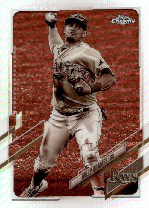 2021 Topps Chrome #75 Willy Adames Sepia Refractor