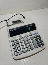 Canon P170-DH 12 Digit 10 Key Adding Business Machine Clock Calendar Calculator