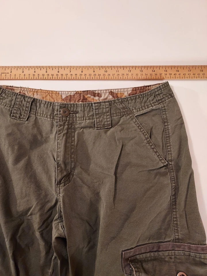 Guide Series Feminino 8 Capris Verde Ripstop - Imagem 3 de 4