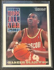 1993-94 Topps GOLD All-Star #116 HAKEEM OLAJUWON Houston Rockets B11