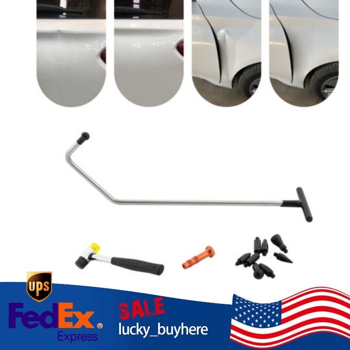 Paintless Dent Removal Tools Kit Dent Repair Set Kit PDR Tools Rods Car Repair
