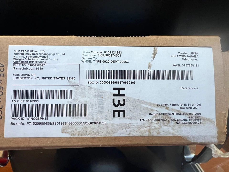 HP ChromeBook 11-v069cl 11.6 inch (16GB, Intel Celeron, 1.60GHz, 4GB) Chromebook - Image 3 of 3