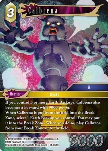 Near Mint FFTCG Adelle - 14-039R Opus XIV: Crystal Abyss Final