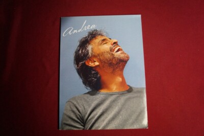 Andrea Bocelli - Andrea .Songbook Notenbuch .Piano Vocal Guitar PVG