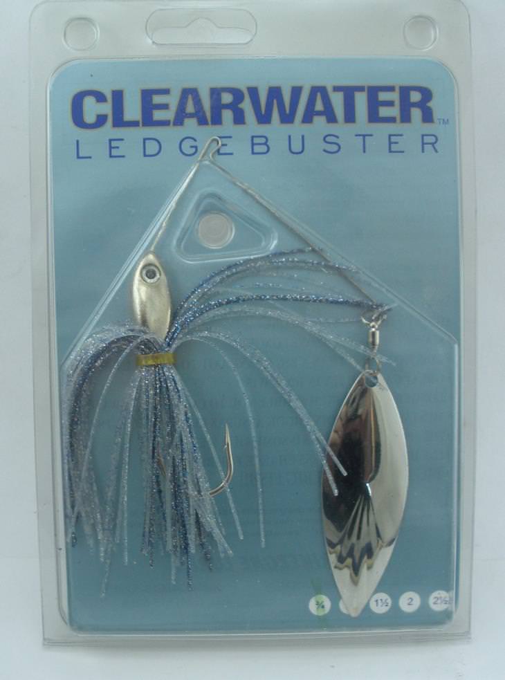 Strikezone LB03422SW 3/4 Oz Ledgebuster Clearwater Spinner Bait eBay