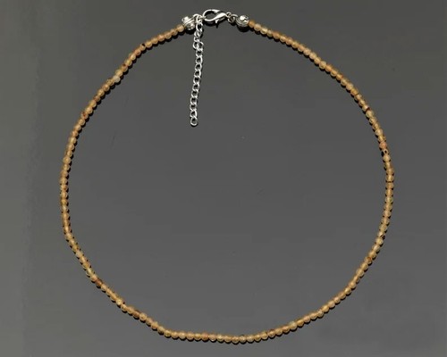 Natural Citrine Choker Healing Dainty Women Crystal Boho Style Necklace Gifts - Picture 2 of 2