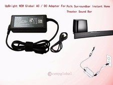 AC Adapter For Polk Audio Surroundbar Instant Home Theater 2000 3000 4000 5000