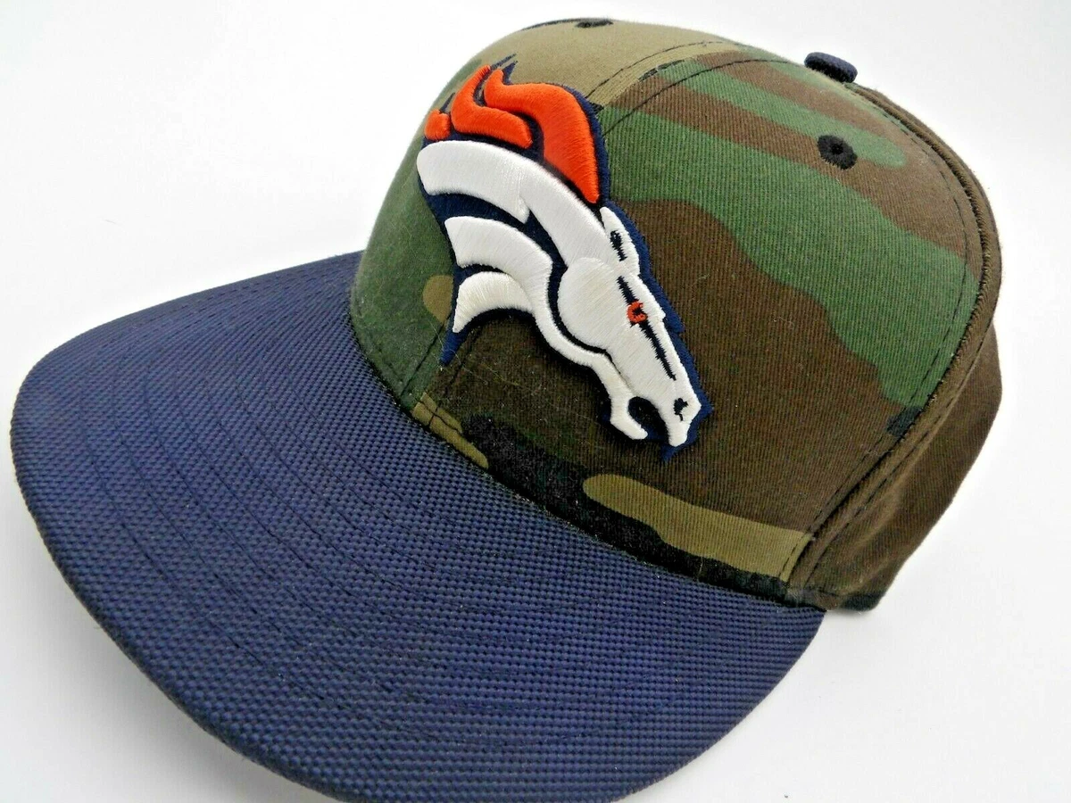 Denver Broncos 59 Brand Camo Hat Navy NFL Size 7 1/8 New Era