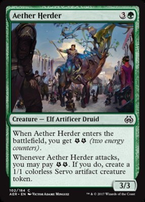 Aether Herder~102/184~NM~(AER) - Aether Revolt~MTG