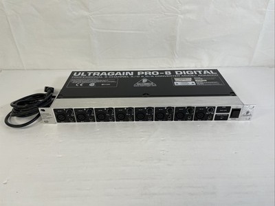 Behringer ADA8000 Ultragain Pro-8 Digital Mic/Line Preamp A/D & D/A Converter
