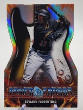 EDWARD FLORENTINO 2026 Bowman Baseball Power Chords Die Cut PC-11 L.A. Dodgers