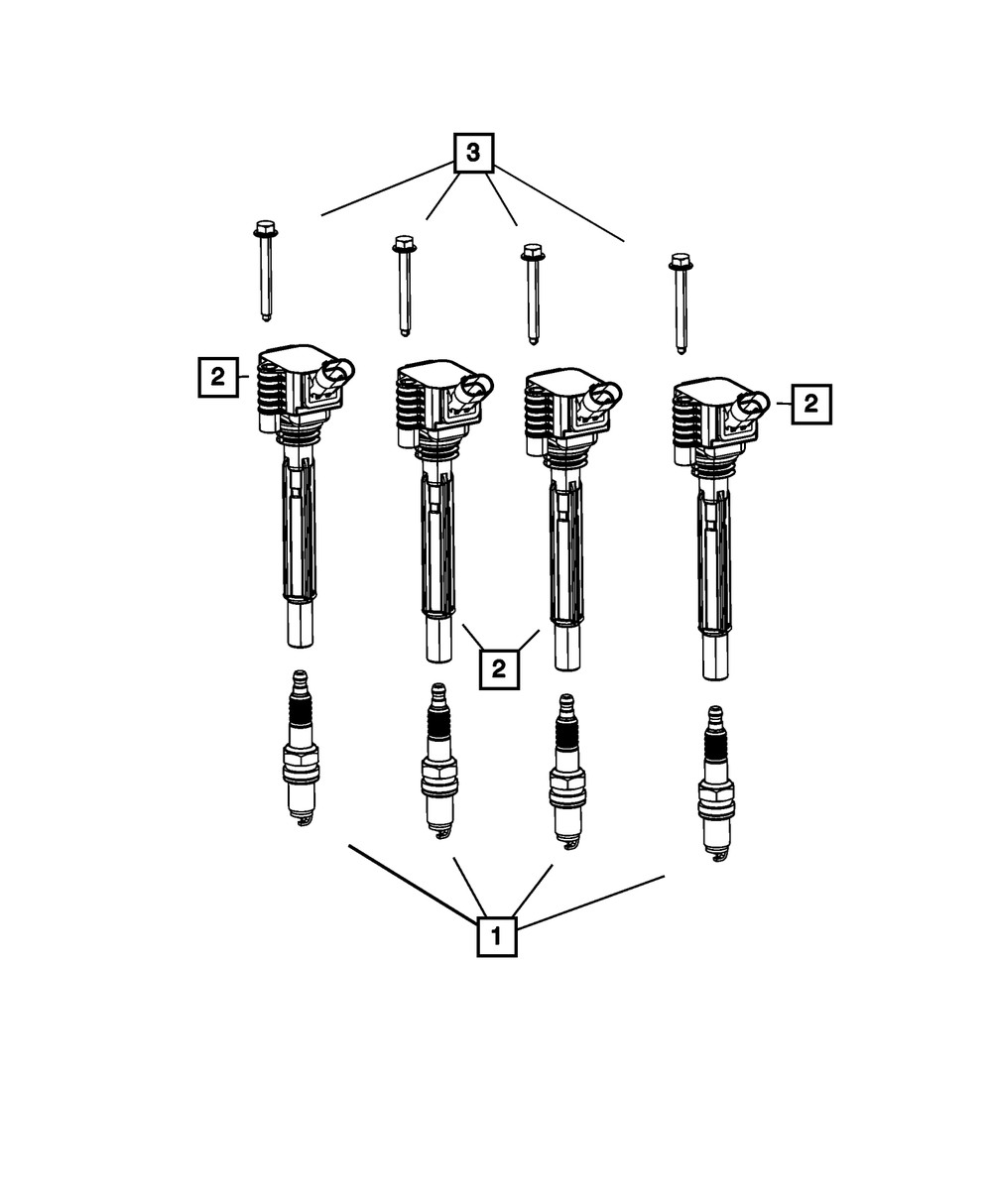 Genuine Mopar Spark Plug SP070507AC