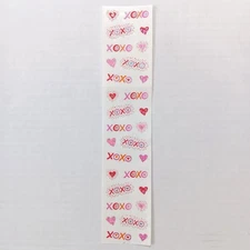 Three Sheets of Mrs. Grossman's Reflections Hugs & Kisses Stickers - 2" x 3.5"