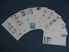 Netherlands - 10 First Day Covers/FDC Mi-No. 1198-Bl24 JG 1982 almost complete M € 14.70