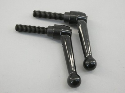 *Lot of 2* Adjustable Knob Threaded Handle 3/8-16 Thread 1-9/16'' Stud Length ...
