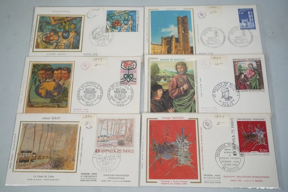 FRANCE & MONACO 1970s-1980s COLLECTION OF 260 SILK FIRST DAY COVERS - Image 2 of 4