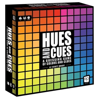 MARKENLOS HUES AND CUES Riddle Game Card Toy With Clever Words Colors Clues Game For Kids