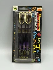Vintage Dart Set Soft Tips Harrows Tropic 16 Gram Darts