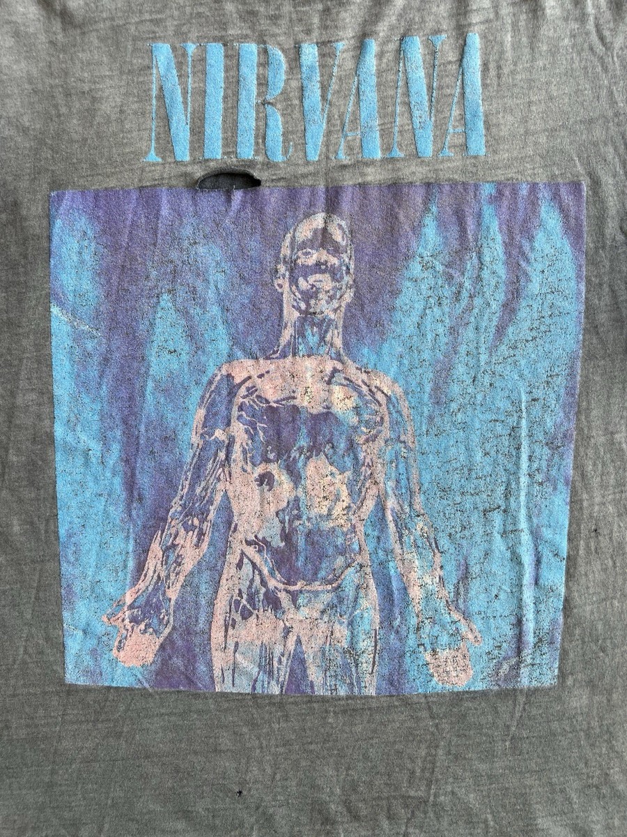 Nirvana Sliver 1991 Euro Variant Vintage T Shirt View 3