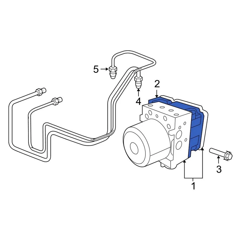 For Jeep Wrangler 2008 Jeep 68030936AB ABS Control Module - Изображение 4 из 4