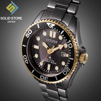 CITIZEN PROMASTER MARINE BN0264-53E LIGHT in Black 50th Anniv Limited Eco-Drive