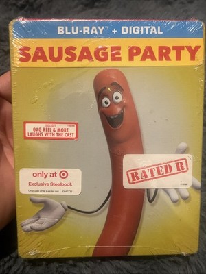 Sausage Party Target Excl Steelbook Blu-ray  + Digital A-555