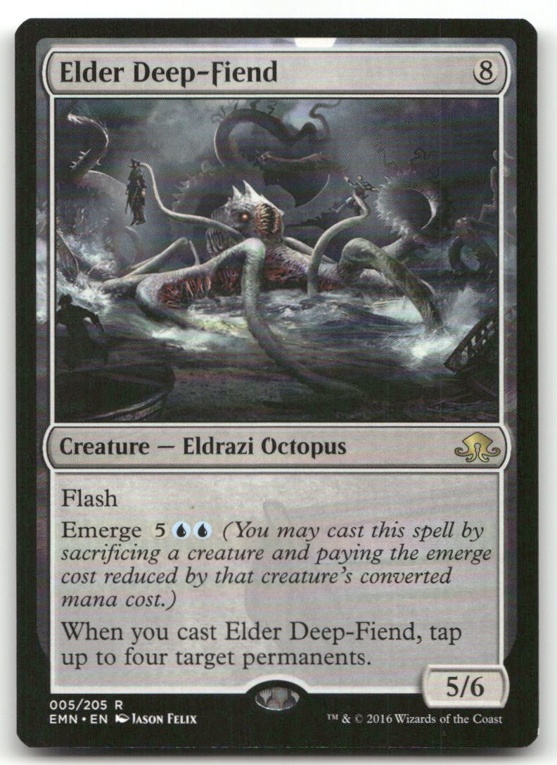 Elder Deep-Fiend #5 (LP) Eldritch Moon EMN Magic MTG