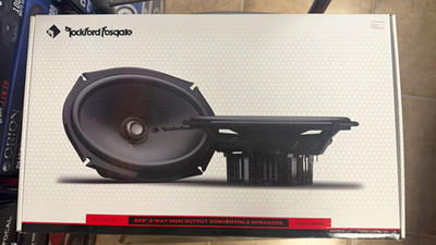 Rockford Fosgate Punch P2V2-69 6x9in 2-Way Coaxial Car Speakers Pair 100W RMS