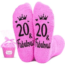 20th Birthday Gifts for Women - Socks for 20 Year Olds for Women