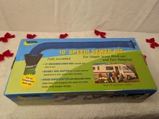 Valterra 10' Speedi Sewer Kit RV Camper Hose Adapter Hook-up New in Box
